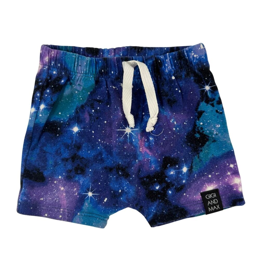 Gigi and Max Galaxy Shorts Size 6 Months